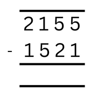 long subtraction calculator
